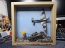 WWII winter close encounters diorama box frame gift